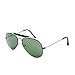 Laurels UV Protected Aviator Unisex Sunglasses -(VOL-1013|Green Lens) RS.299.00