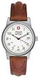 Wenger Swiss Military Men's 72900 Classic Field White Dial Brown Leather Military Watch