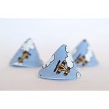 The Peepee Teepee for the Sprinkling WeeWee: 5 Airplanes in Cellophane Bag