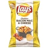 Lay's Potato Chips, Bacon Mac and Cheese, 7.75 Ounce