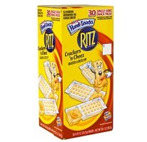 how many calories in ritz crackers and cheese