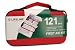 Lifeline 121 Piece First Aid Kit (Red)