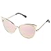 Fuzhao Newest Design Women's sunglasses UV Protection Oversized Square Sunglasses Case, Brown, 60