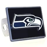 Seattle Seahawks Large Zinc Trailer Hitch Cover - NFL Football Fan Shop Sports Team Merchandise