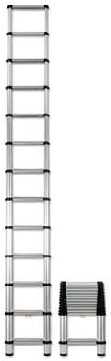 TLP1600EP Aluminum Telescopic Extension Ladder, 16 ft, 300lb