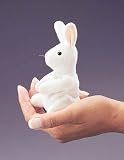Folkmanis Mini Rabbit Finger Puppet