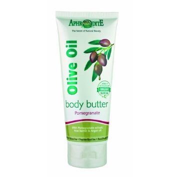 Aphrodite Body Butter - Certified Organic Olive Oil & Pomegranate