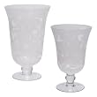 Laced Pedestal Hurricane S/2 in clear