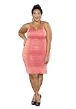 Sealed With A Kiss Designs Plus Size Tammy Cocktail Dress – Size 1X, Coral