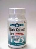 MMS Pro Black Cohosh Pro, 40 mg - 60 Tablets