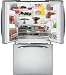 GE Profile PFSS5PJYSS Stainless Steel French Door Bottom-Freezer Refrigerator