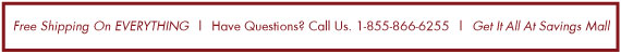Free Shipping On Orders Over $25  1-855-866-6225