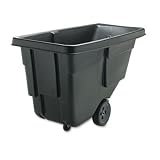 Rubbermaid FG9T1800 Tilt Truck, 600 lbs Capacity, 72.25" Length, 33.5" Width, 43.75" Height, Black