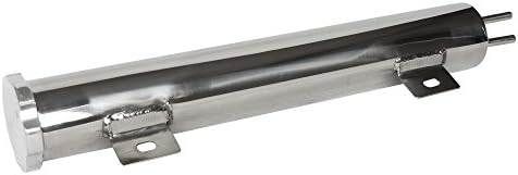 CARACETEK 2x10'' Stainless Steel Universal Radiator Overflow Tank - Chevy/Ford/Mopar