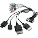 Electronics : 6' Universal HD Component Audio/Video Cable