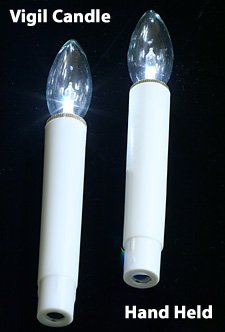 Best Price Church Vigil Candle - Hand Held Candlestick - Set of 2