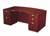 Boss N689-M Light Bow Front Desk Shell