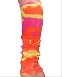 Tie Dye Leg Warmers Summer Sunshine