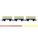 NEW HORNBY WAGON R6483 TRIPLE MINERAL WAGON PACK RAILROAD RANGE