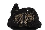 TWELFTH STREET By CYNTHIA VINCENT Stud Purse in Black Suede