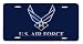 USAF US Air Force New Logo License Plate