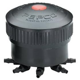 Jain Irrigation #B283M 10GPH 8Out RED Bubbler by JAIN IRRIGATION INC