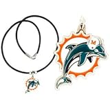Miami Dolphins NFL Logo Pendant