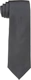 Calvin Klein Men's Shimmer Solid Tie,Charcoal,One Size