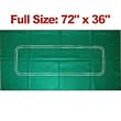 Texas Holdem Felt Layout 72 X 36 - Casino Supplies > Tables > Table Accessories