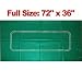 Texas Holdem Felt Layout 72 X 36