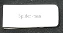Money clip with engraved name: Spider-man