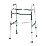 I-Class Single-Release Folding Walker--INV6281A (Case)--SizeTypeA : Height Adjustableusts SizeA : 32x38 StyleA : Adult SizeTypeB : Fits users SizeB : 5'4 to 6'4 Warranty :
