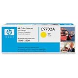 HP Color Laserjet C9702A Yellow Print Cartridge with Smart Printing Technology,