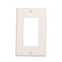 Leviton 80401-W 1-Gang Decora/GFCI Device Decora Wallplate, White