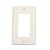 Leviton 80401-W 1-Gang Decora/GFCI Device Decora Wallplate, White