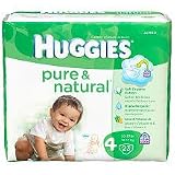 Huggies Pure & Natural Diapers Jumbo Pack Size 4 23ct.