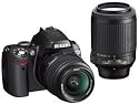 Nikon D 40 x DZ-Kit inkl. 18-55 mm + 55-200 mm