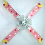 Ceiling Fan: Twinkle, Twinkle Little Star - Pink