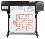 HP DesignJet 1055cm - 36" large-format printer - color - ink-jet - A0, Roll ....