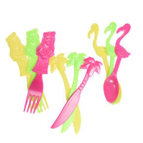 Tropical Luau Flatware