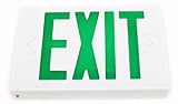 Fulham 10815 - FHEX23-W-D-G-EM 2.8 watt 120/277 volt LED White / Green Exit Light