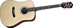 Guild Guitars GAD-50E Fishman Matrix Rosewood Dreadnought Guitar - Natural