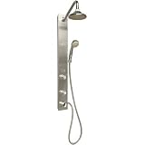 PULSE Showerspas 1021-SSB Aloha Shower System, Silver