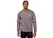 Lacoste GLC Classic Crew Neck Fleece Sweatshirt (XL, Stone Gray UWC)