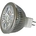 LED mr16 50W Replacement Dimmable 4w Warm White 3000k LED Light 4X1W 4W Lamp Bulb DC 12V,if you want to have dimmable function , please use DC 12V transformer Driver for dimmer . then the bulbs can be dimmered