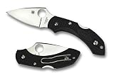 Spyderco Dragonfly2 Lightweight Black FRN PlainEdge Knife