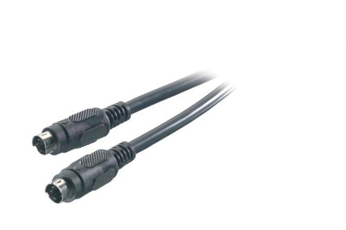 Vivanco Videokabel, S-VHS, Mini DIN Stecker   Mini DIN Stecker, 2m