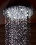 Jaclo 16 Diameter Circolare Dream Light Rain Canopy 16R-DLRC-PCH Polished Chrome