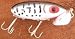 Arbogast Topwater Jitterbug white coachdog Color