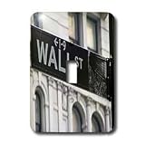 Signs - WALL STREET - Light Switch Covers - single toggle switch